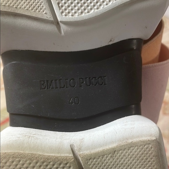 Emilio Pucci Dubai City Up Ruffle Up Multicolor Sneakers 36 Modern Design - Picture 13 of 15